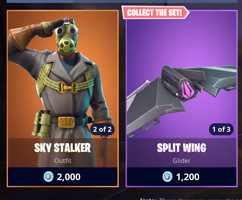 items shop fortnite