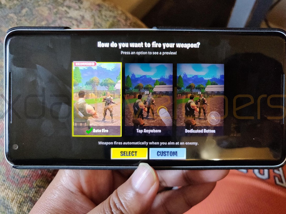 Fortnite Android Gameplay
