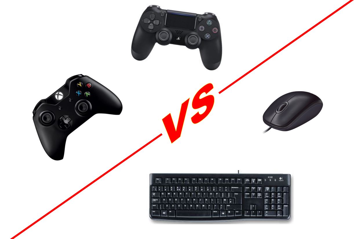 Controller Vs Keyboard and Mouse KB+M