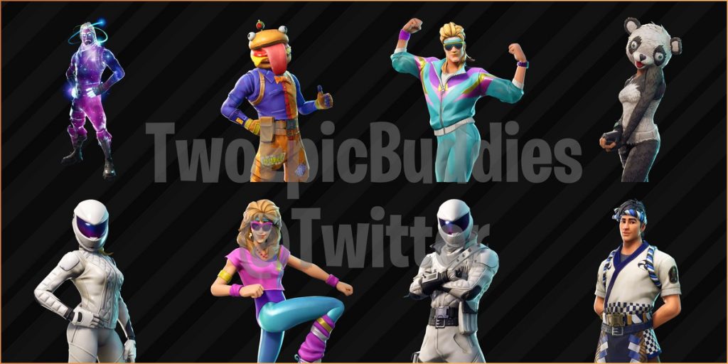 who had access to the android version which was already updated to the v5 2 patch now thanks to twoepicbuddies we have the images for these skins - fortnite patch 52