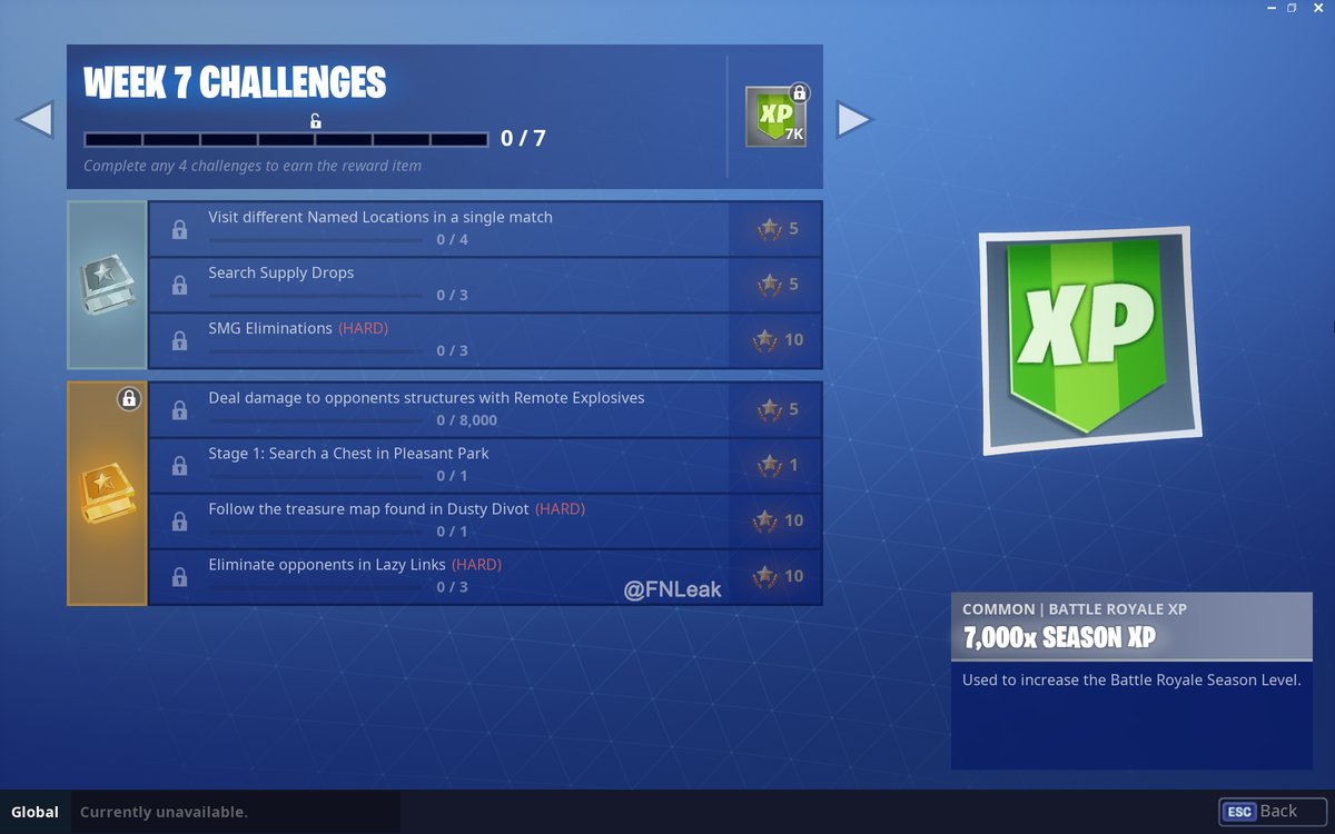 Fortnite Season 5, Week 7 Leaked Challenges - New Stage ... - 1200 x 750 jpeg 91kB