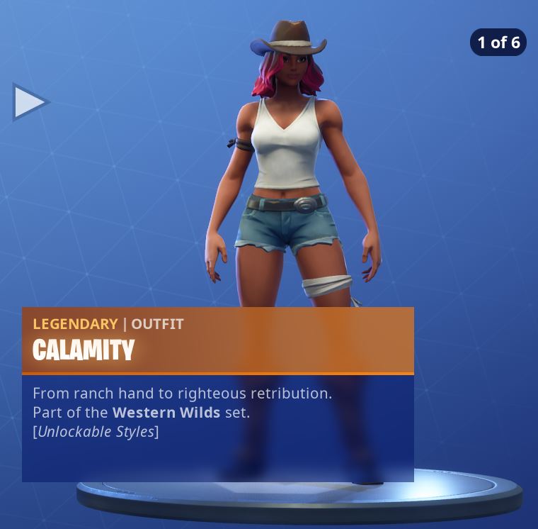 Calamity Unlockable Style 1