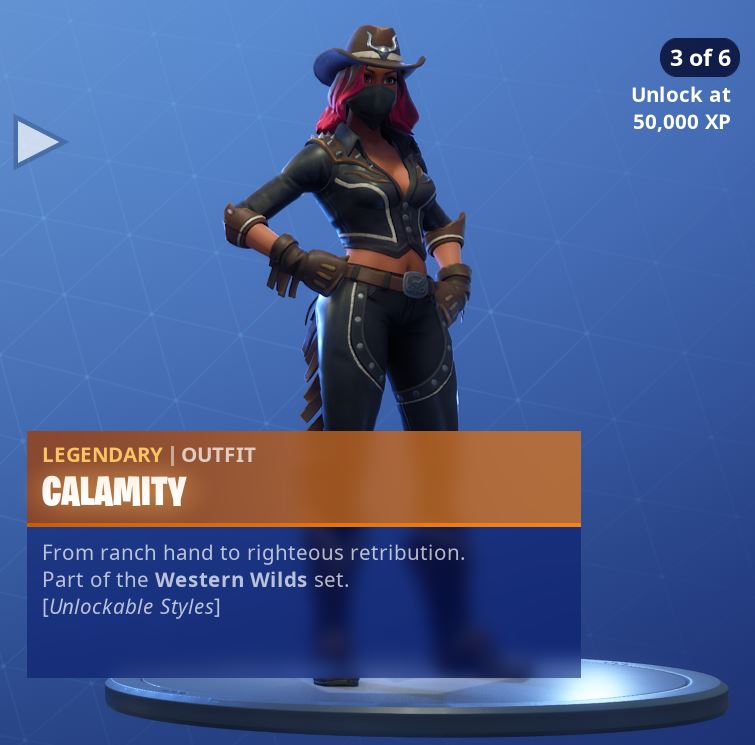 Calamity Unlockable Style 3