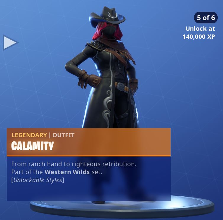 Calamity Unlockable Style 5