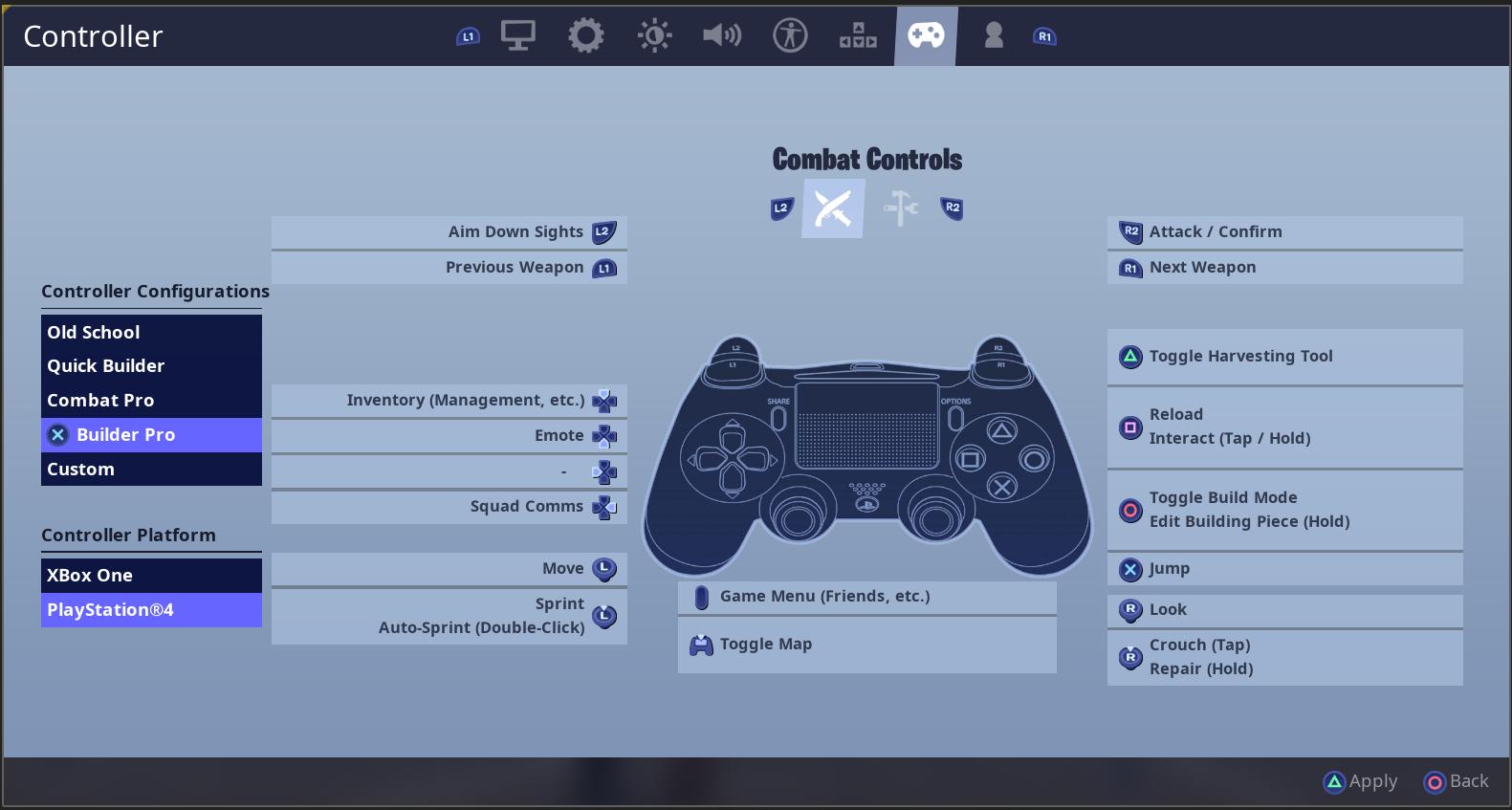 Custom Controller Bindings Coming in the V6.0 Update - Fortnite Insider