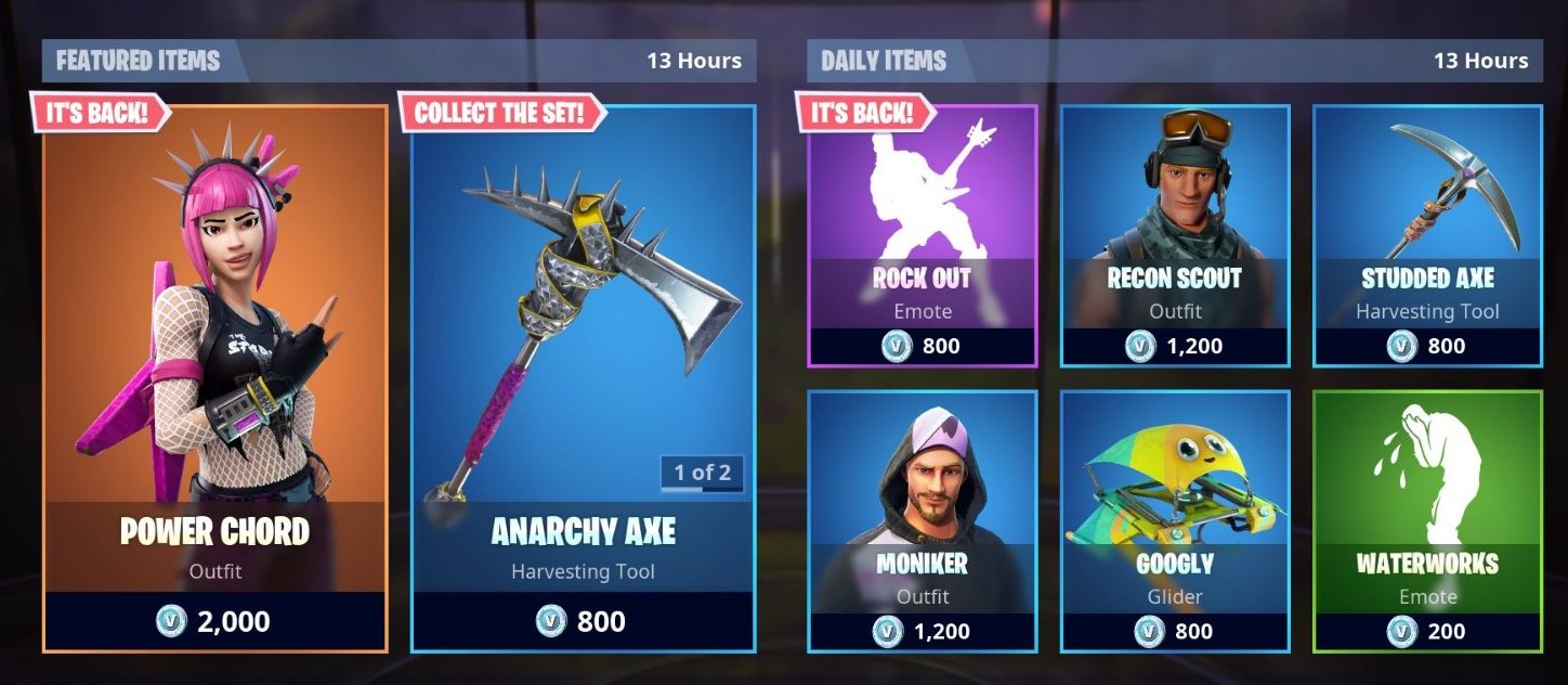 fortnite item shop 9th september 10th september - fortnite skin grill sergeant