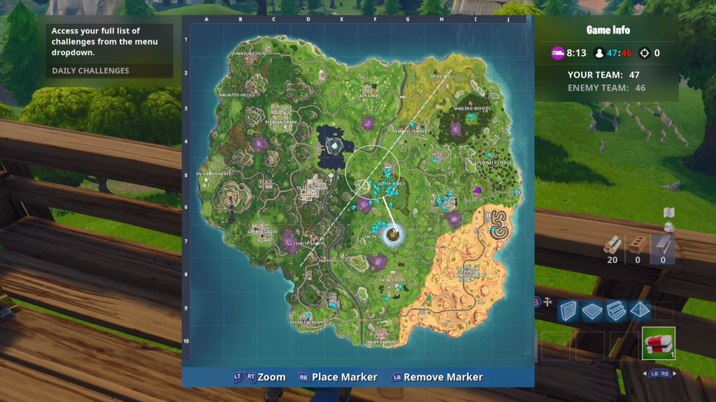 The Loot Lake Floating Island Will Start Moving Fortnite Insider