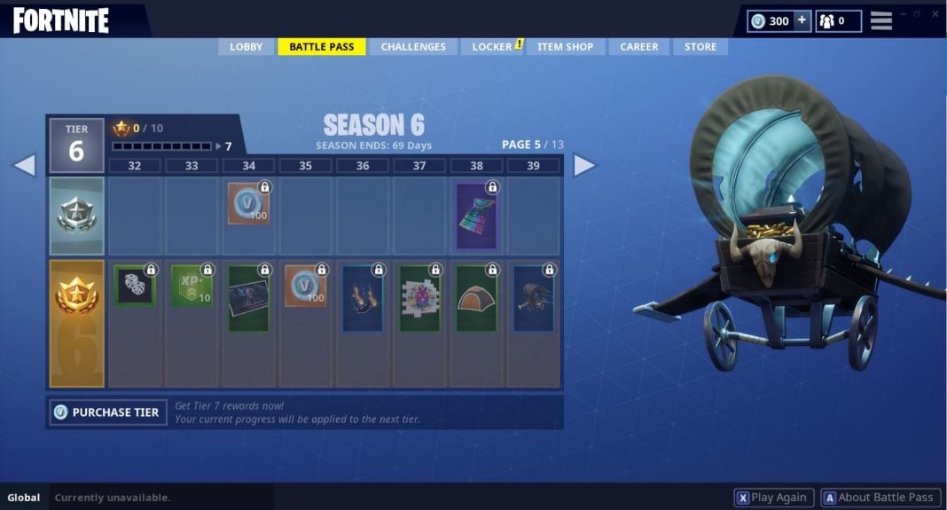 Fortnite Season 6 Battle Pass All Rewards Fortnite Insider