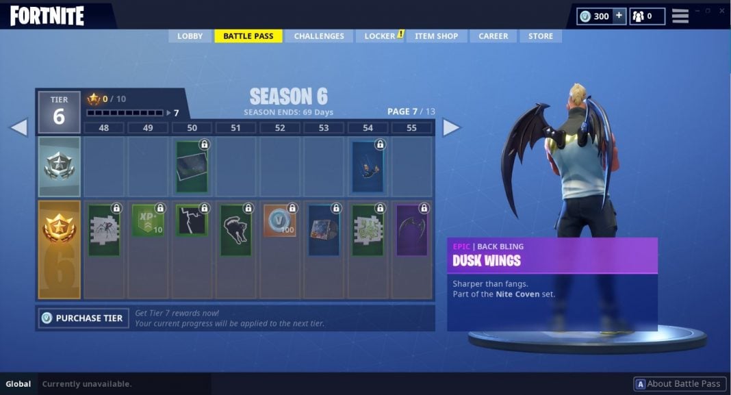 Fortnite Season 6 Battle Pass - All Rewards - Fortnite Insider