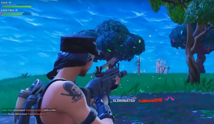 Suppressed Assault Rifle in Fortnite