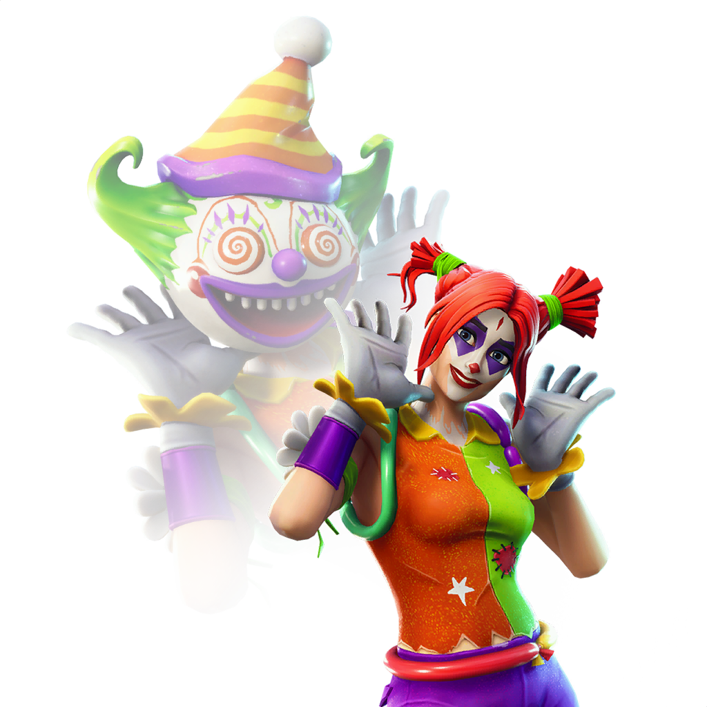 v5 41 clown girl fortnite skin leaks - fortnite character png transparent luxe