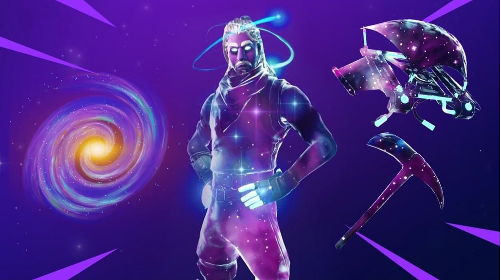 galaxy skin exclusive pack - fortnite kpop starter pack