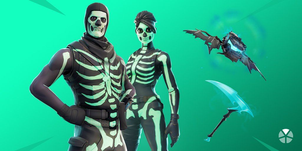 The Unlockable Styles for the Skull Trooper & Skull Ranger - Fortnite ...