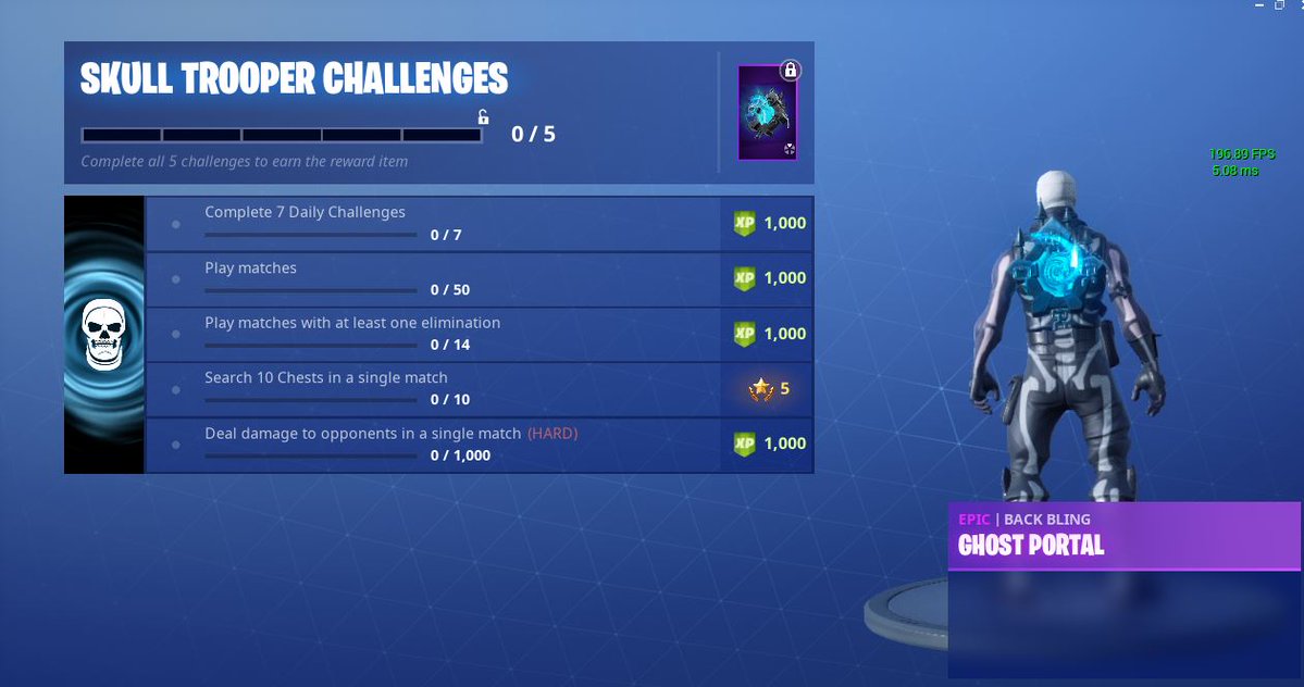 Skull Trooper Challenges