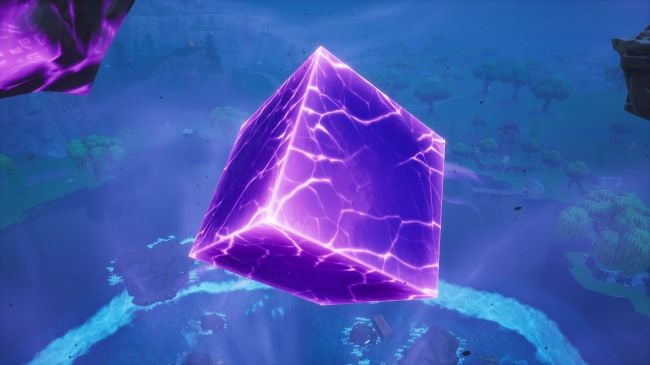 cube cracking - fortnite butterfly