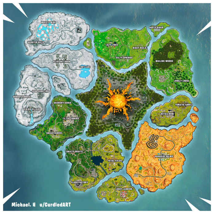 Fortnite map change concept - Fortnite Insider