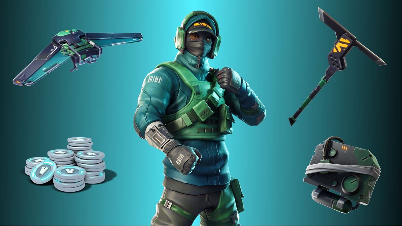 geforce fortnite collaboration counterattack bundle - what is a fortnite bundle