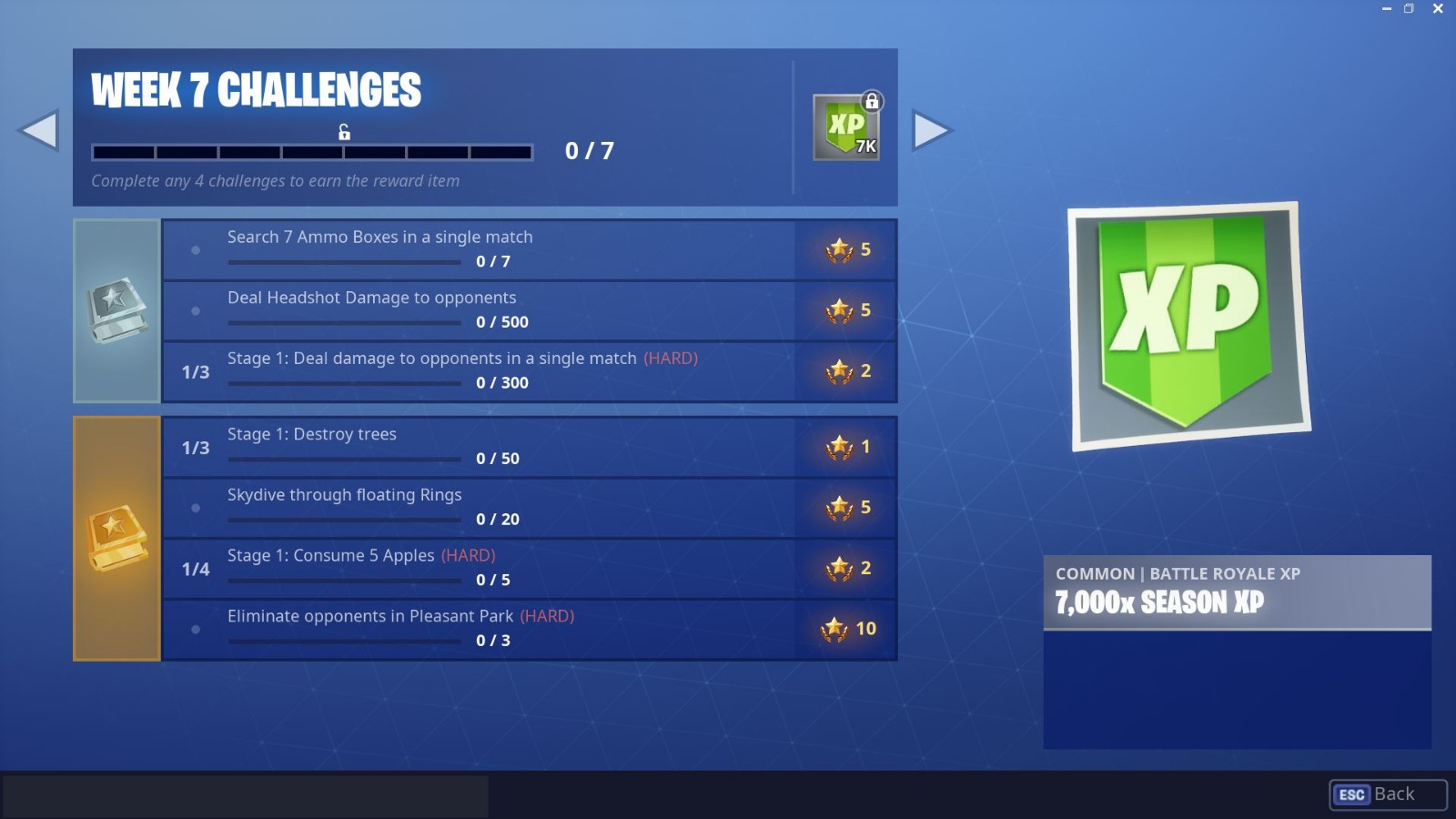 Fortnite Season 6 Week 7 Challenges Revealed Fortnite Insider - fortnite season 6 week 7 challenges