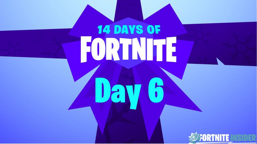 14 Days of Fortnite Challenges-Day 6