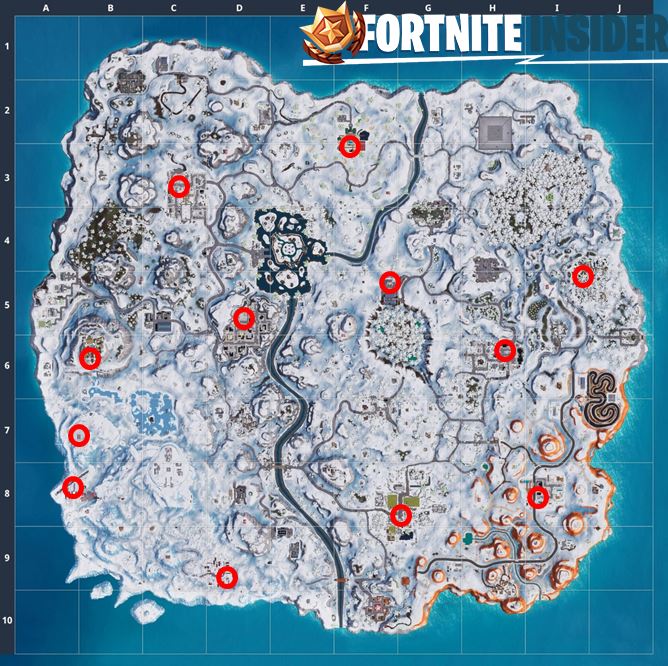 complete guide on how to complete all 14 days of fortnite challenges - christmas challenges fortnite