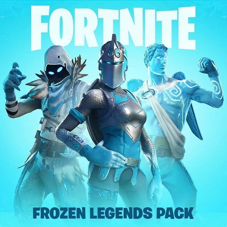 fortnite frozen legends pack now available - fortnite feuer