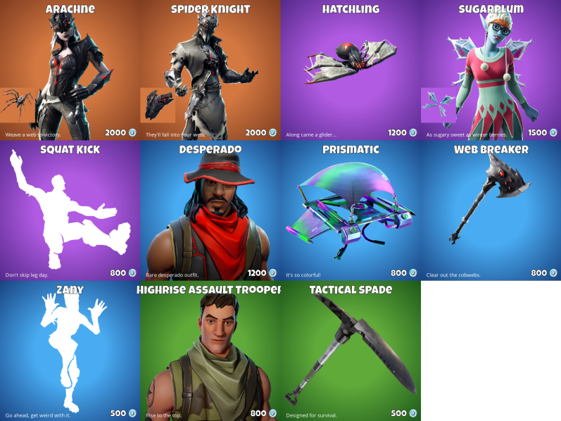 Fortnite Item Shop 30th December - All Fortnite Skins and Cosmetics