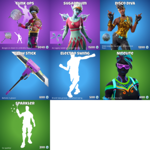 Fortnite Item Shop 31st December - New Disco Diva Fortnite Skin ...