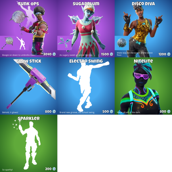 fortnite item shop 31st december all fortnite skins and cosmetics - fortnite shop down