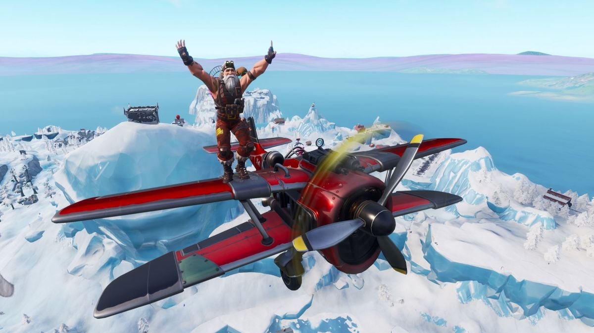 Fortnite Passenger Plane Damage