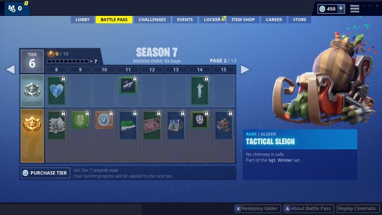 All Fortnite Season 7 Battle Pass Skins, Cosmetics & Items - Fortnite ...