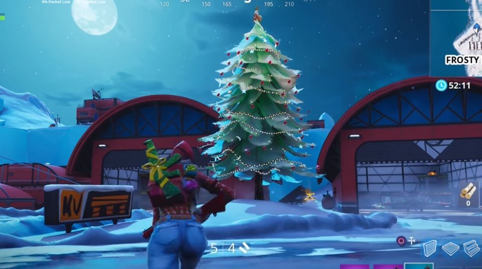 Holiday Tree Locations 14 Days Of Fortnite 14 Days Of Fortnite Day 9 Dance In Front Of Holiday Trees Locations Fortnite Insider