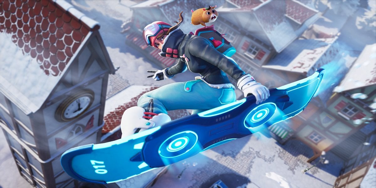 fortnite snowfall loading screen week 4 - fortnite banner