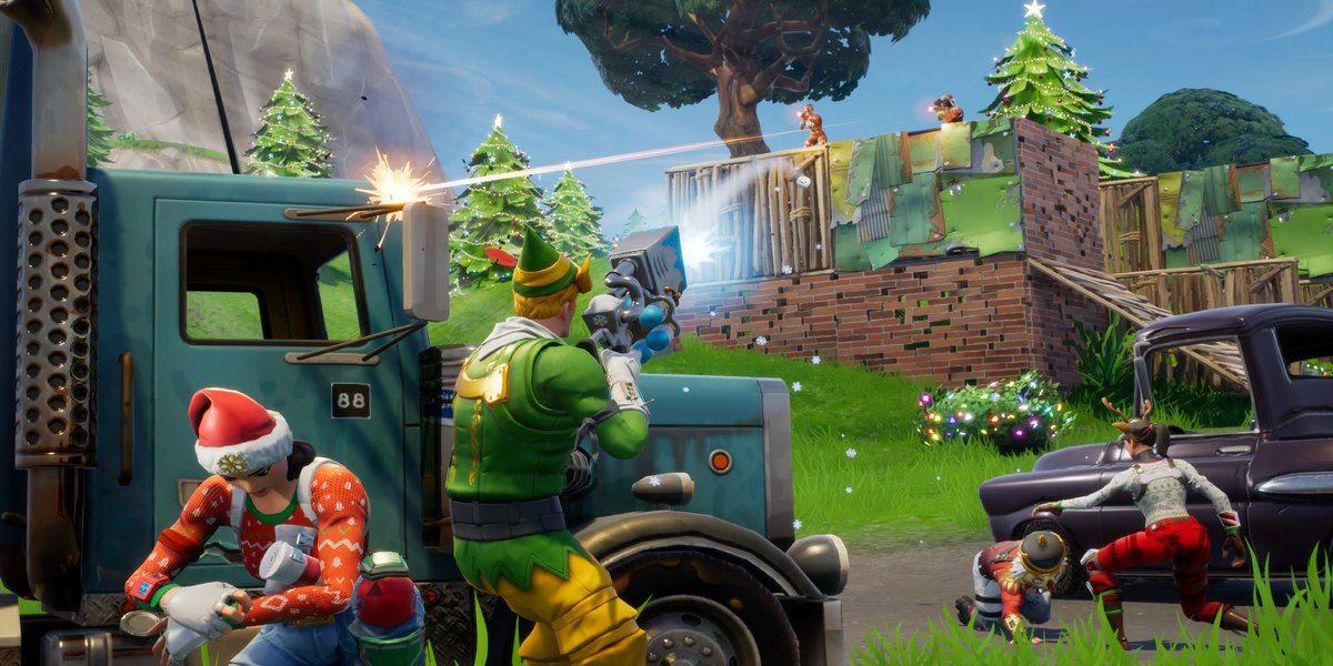 leaked v7 10 14 days of fortnite loading screen - fortnite trees png