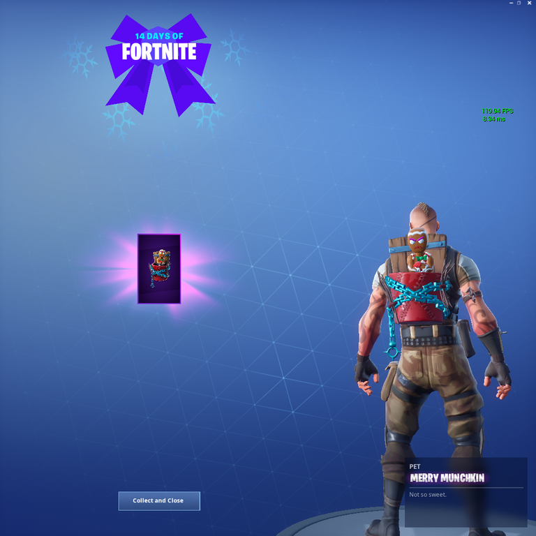 Merry Munchkin 14 Days of Fortnite Day 7 Reward