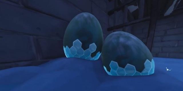 Eggs in Fortnite Polar Peak