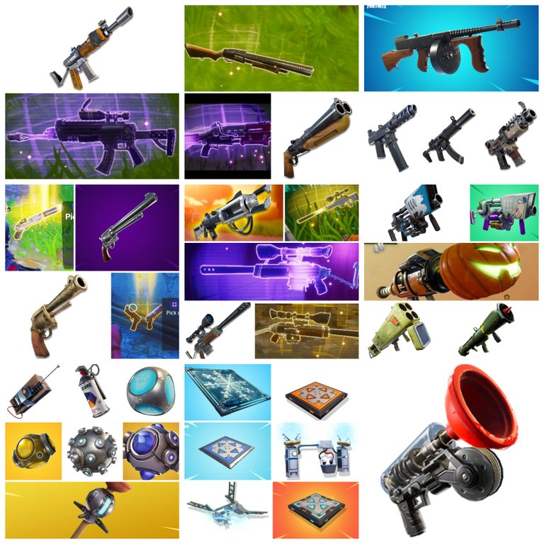 Fortnite All Vaulted Weapons and Items