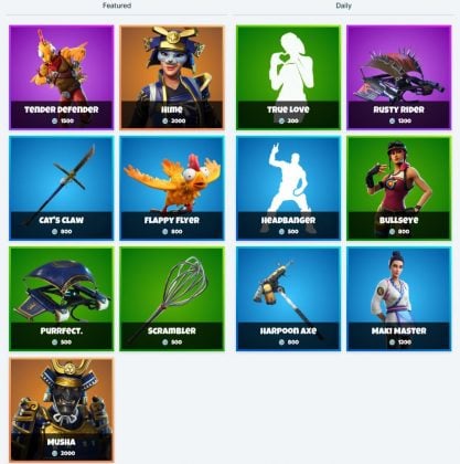 Fortnite Item Shop 11 January - New Ark Fortnite Skin and Virtue ...