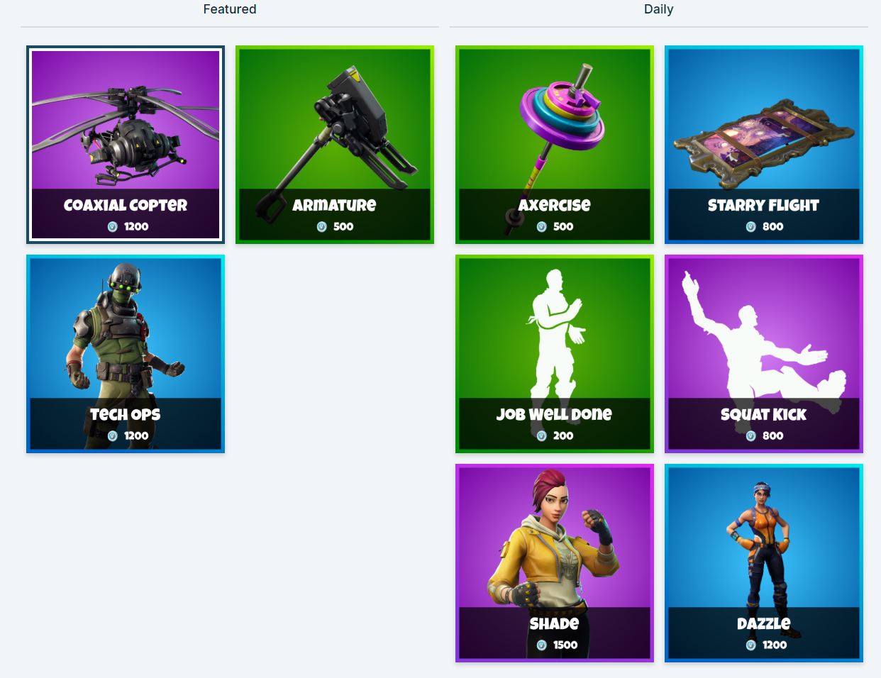 Fortnite Item Shop 25th January