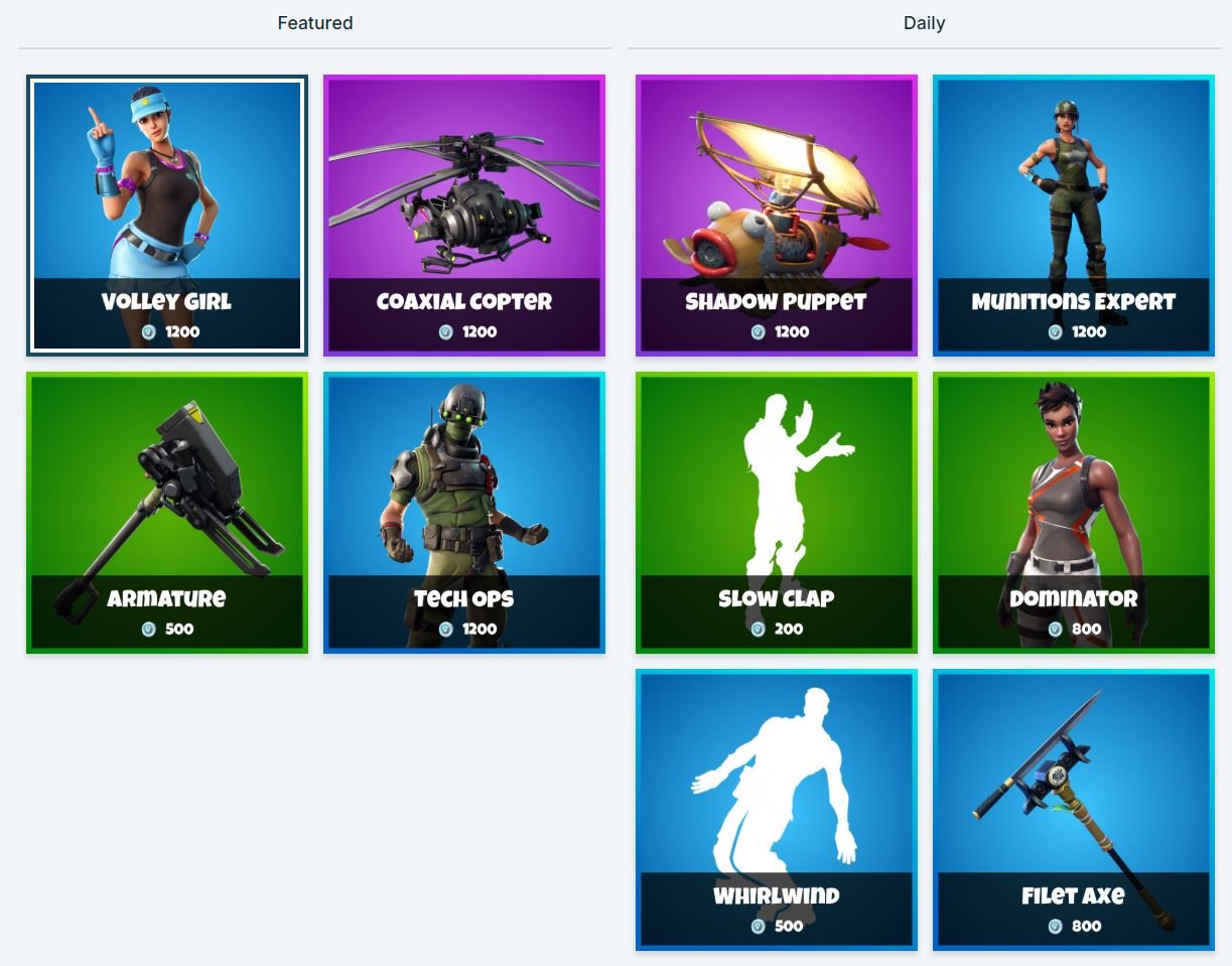 Fortnite Item Shop 26th January