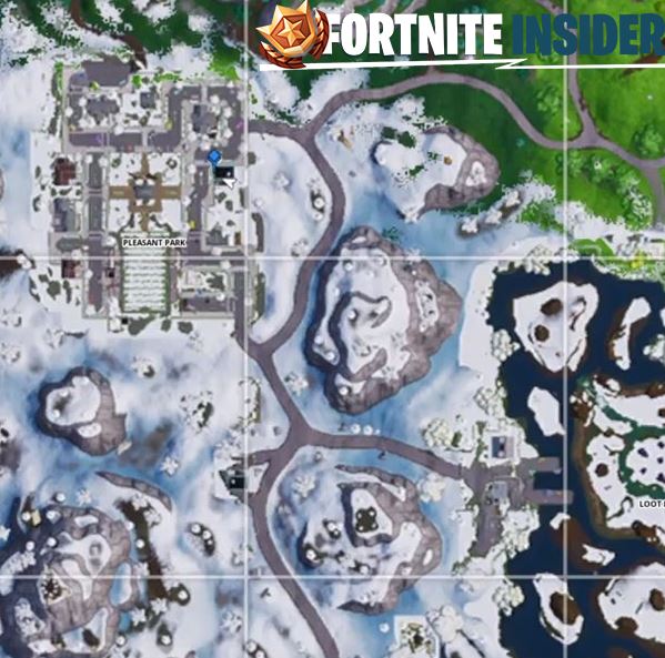 Showtime Challenges Search A Showtime Post!   er Challenge Location - fortnite showtime poster map location