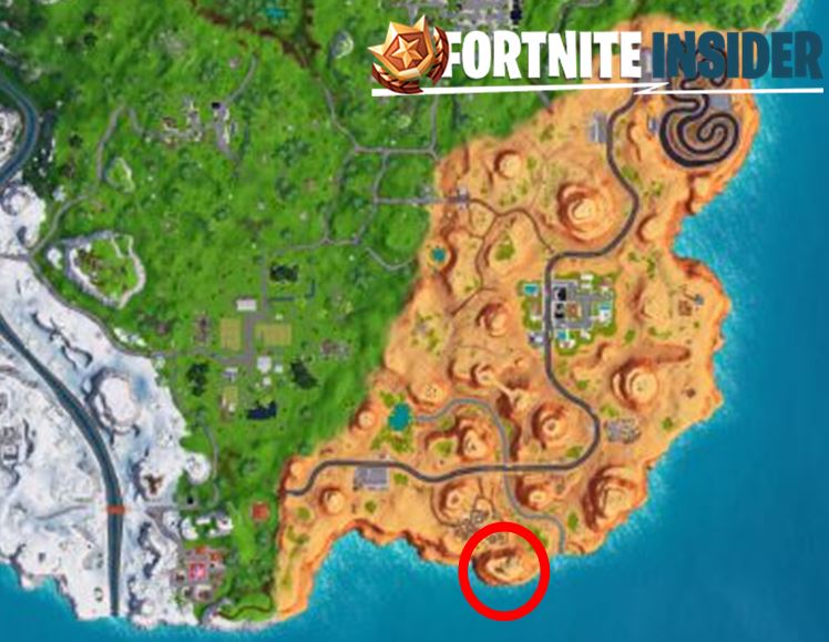 Hidden locations in fortnite