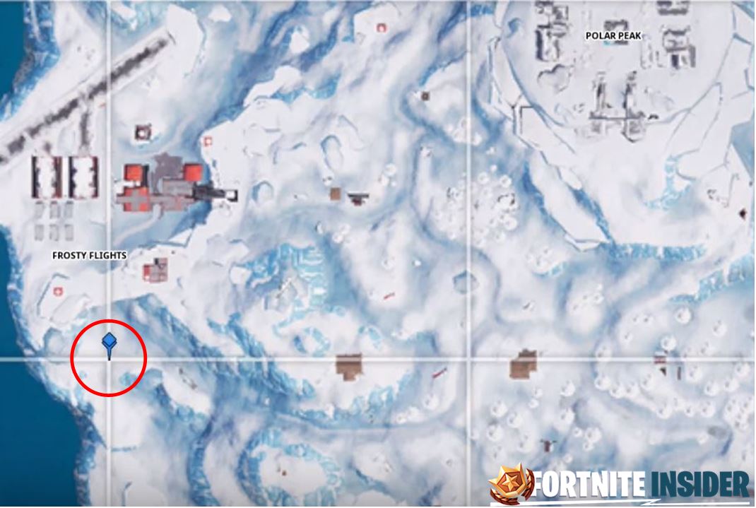 Fortnite Snowfall Challenges Week 8 Hidden Banner Location Found - fortnite snowfall week 8 hidden banner location