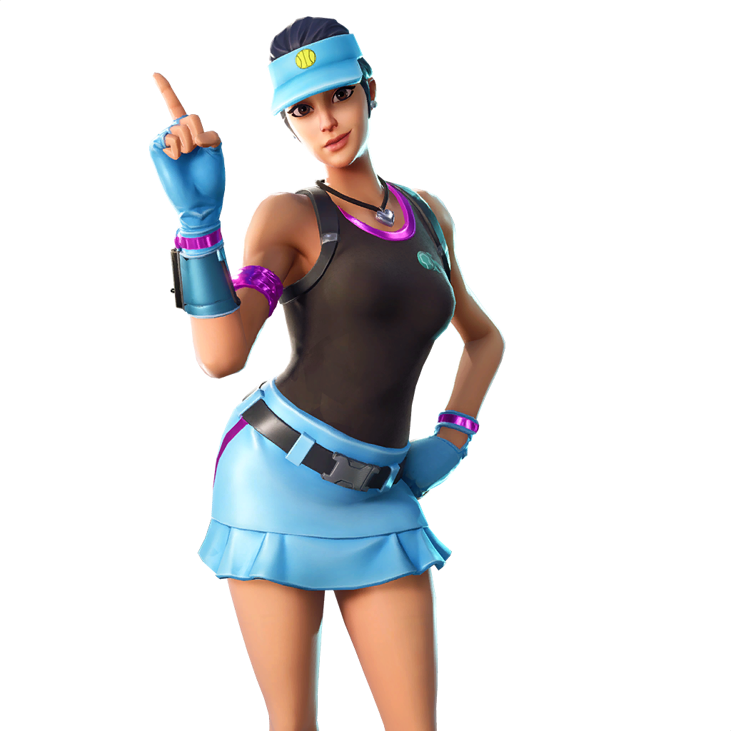 Volley Girl Fortnite Skin PNG