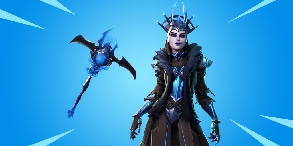 Ice Queen Fortnite Skin and Icebringer Pickaxe