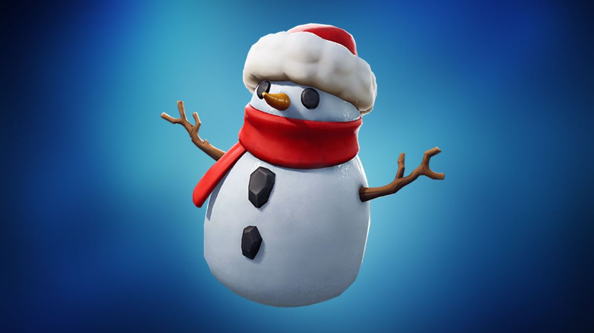 New Sneaky Snowman Consumable v7.20 Fortnite Leak