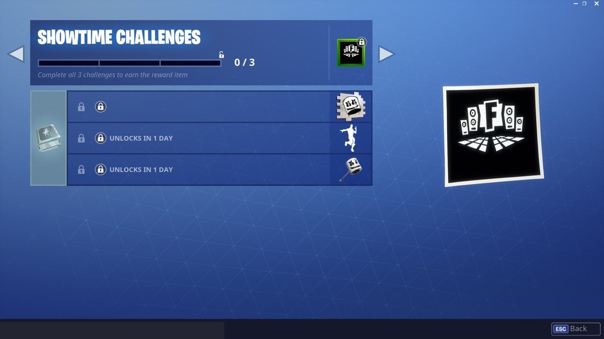 Showtime Challenges