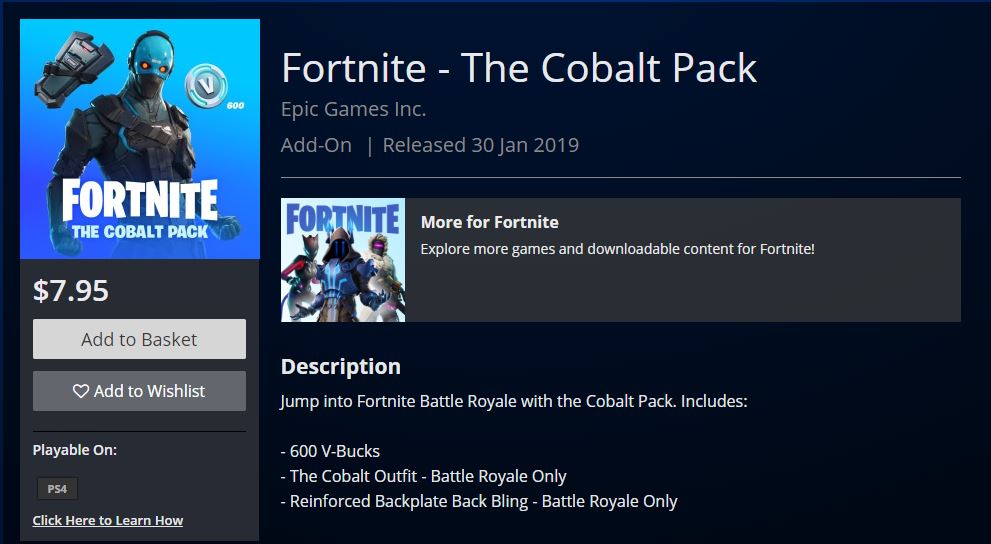 Fortnite Cobalt Pack Available Now | Fortnite Insider - 991 x 544 jpeg 69kB