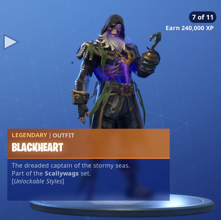 Fortnite Skin Blackheart Style 7