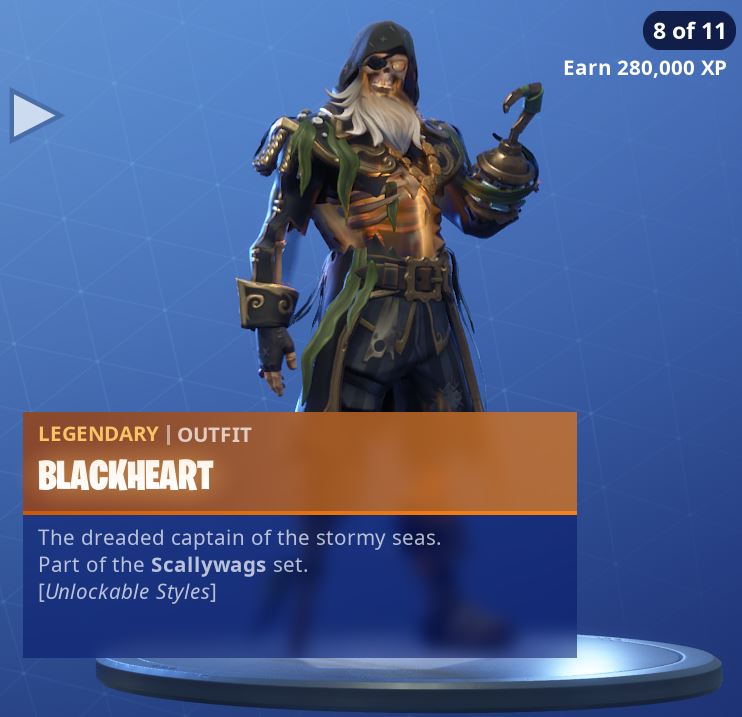 Fortnite Skin Blackheart Style 8