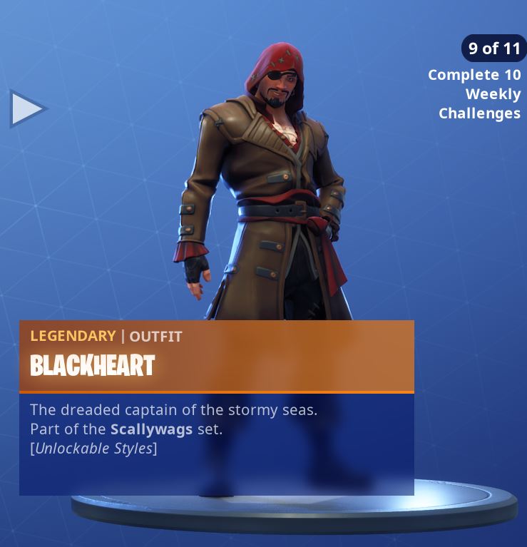 Fortnite Skin Blackheart Style 9